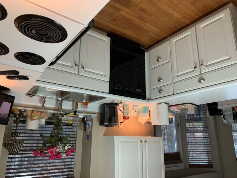 Heather Killebrew - Kitchen before 45th Birthday presents arrive 2019.